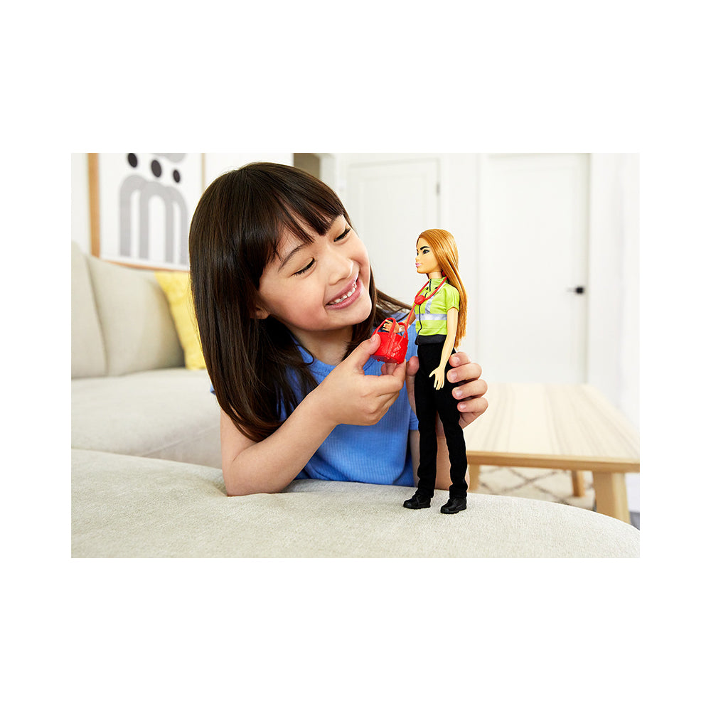 Barbie Paramedic Doll, Petite Brunette