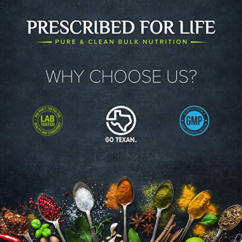 Prescribed for Life Calcium D-Pantothenate - Bio-Active Form of Pantothenic Acid Powder, 4 oz (113 g)