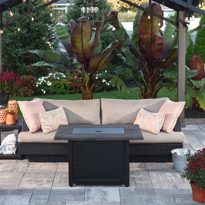 Endless Summer 40"x28" Marc Gas Fire Table|Foyer-table à gaz Marc de Endless Summer de 40 po x 28 po|D66G22BW