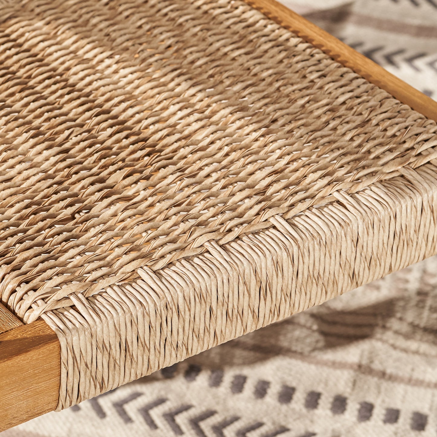 Idaho Wood Outdoor Patio Dining Chair - Set Of Two|Chaise de salle à manger Idaho en bois pour terrasses extérieures - ensemble de 2|D62GFFSQ