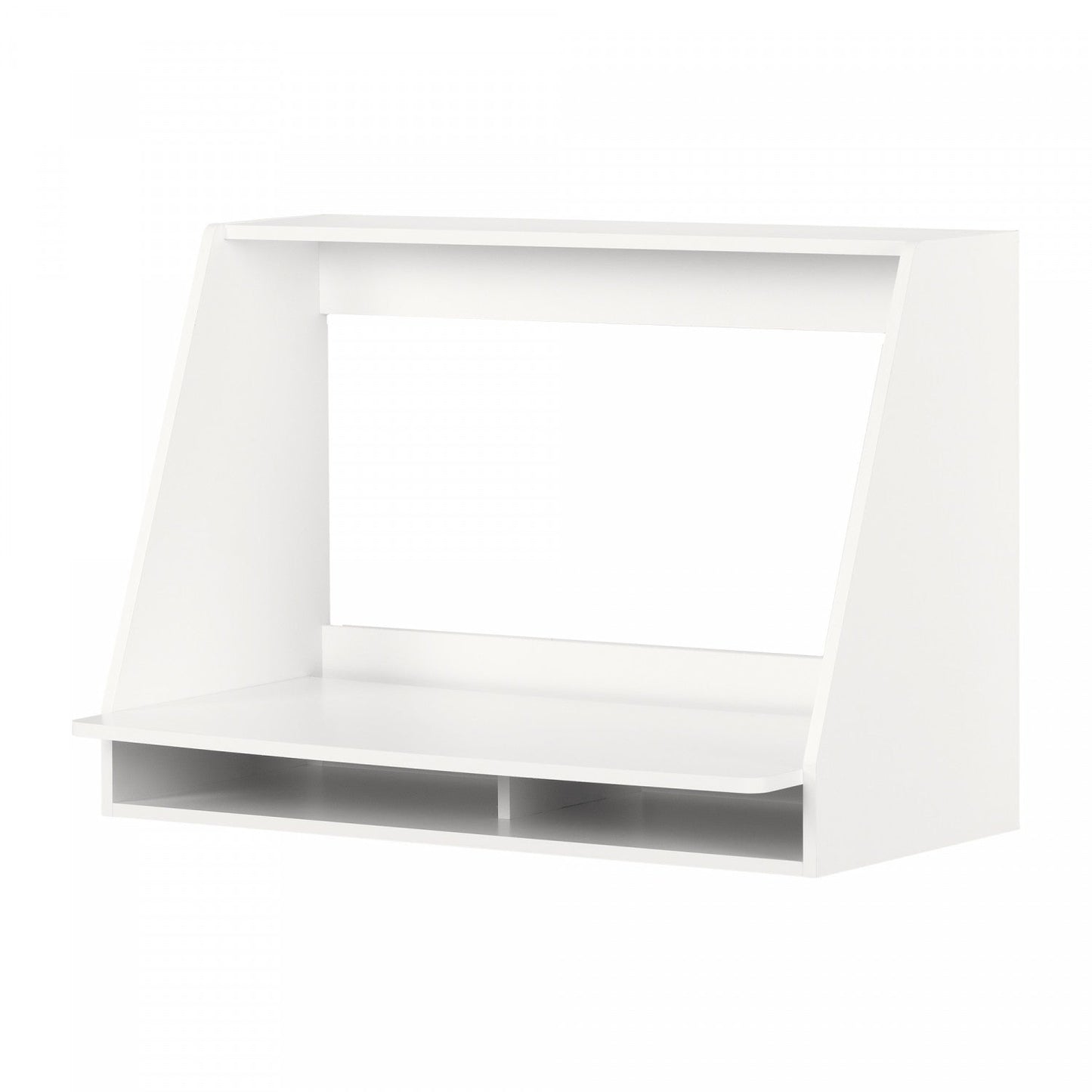 Interface Floating Desk - Pure White|Bureau mural Interface - blanc solide