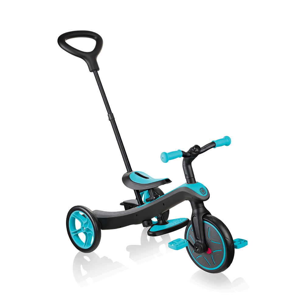 GLOBBER Explorer Trike 4-in-1 Teal Tricycle