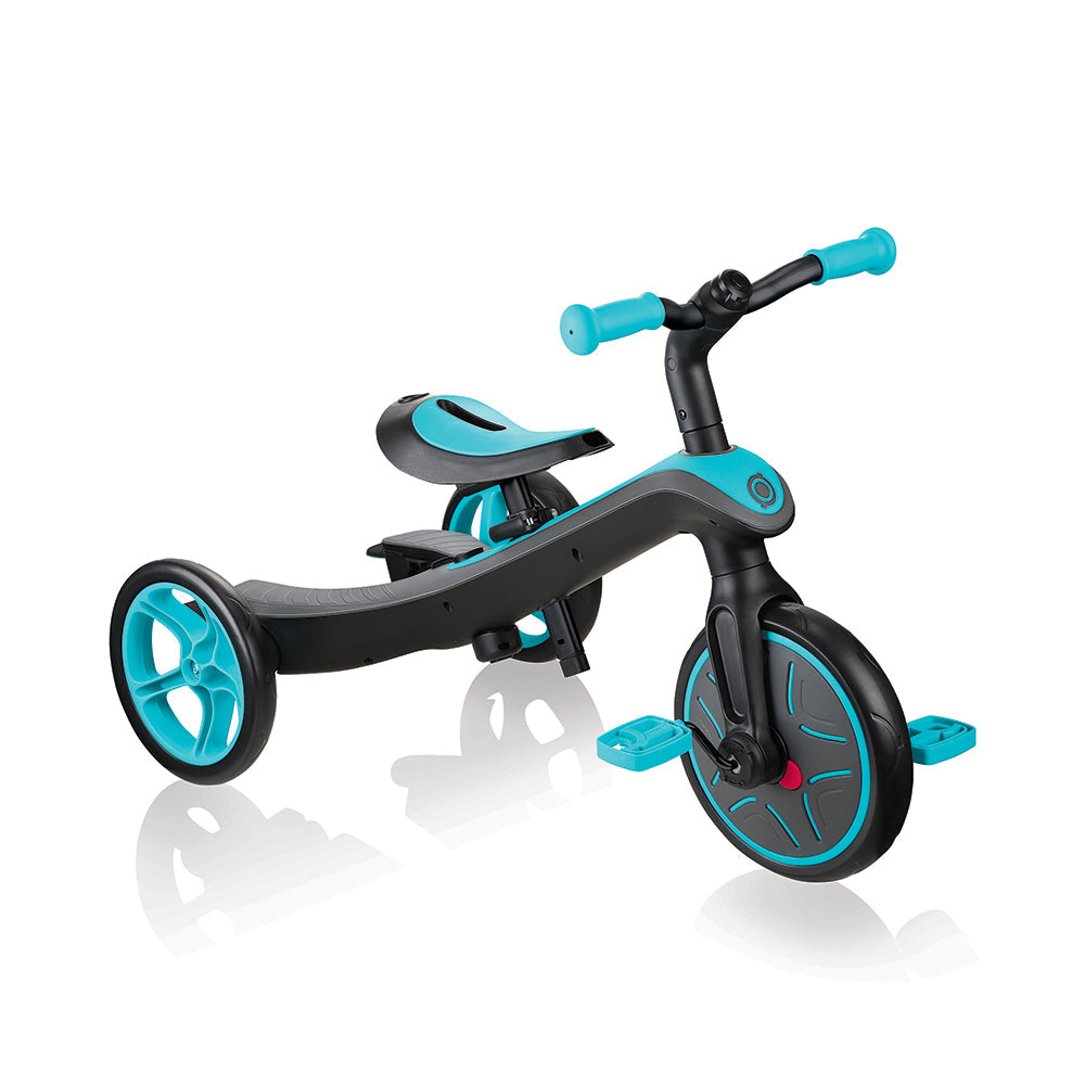 GLOBBER Explorer Trike 4-in-1 Teal Tricycle