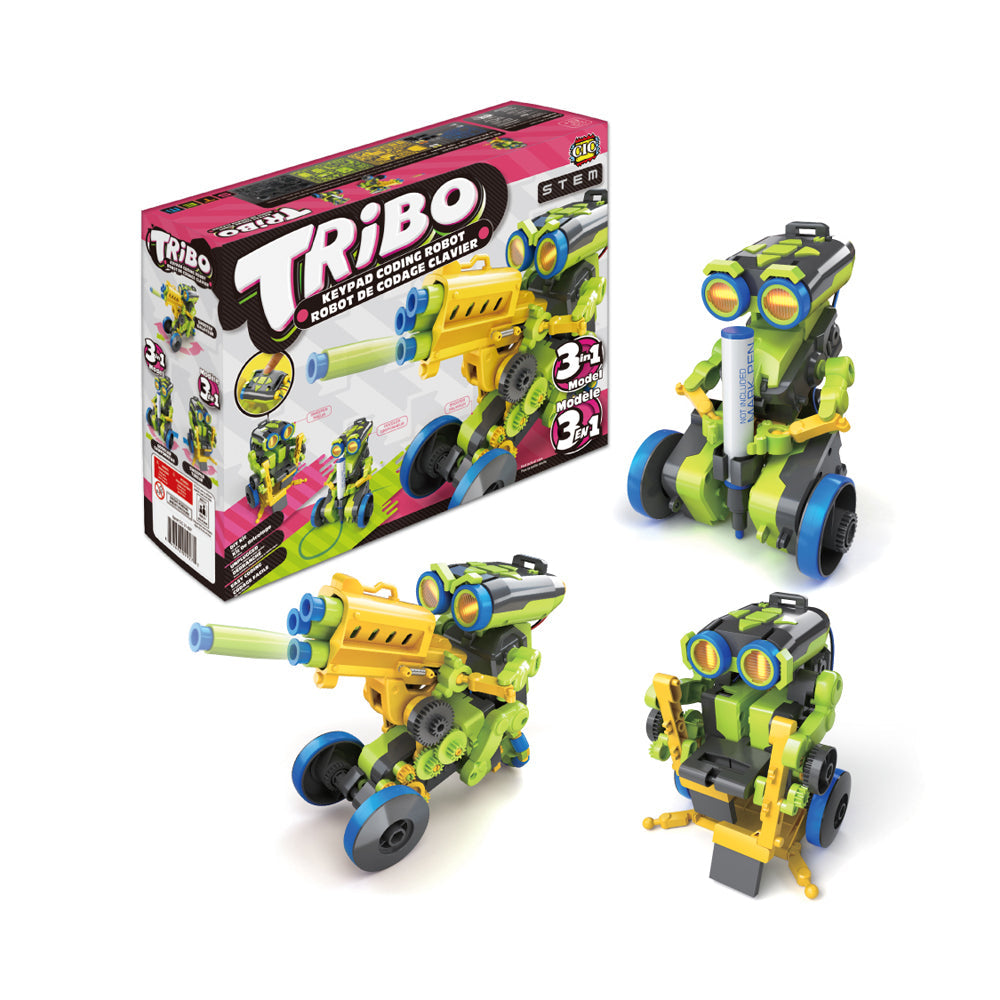 Tribo 3-in-1 Keypad Coding Robot