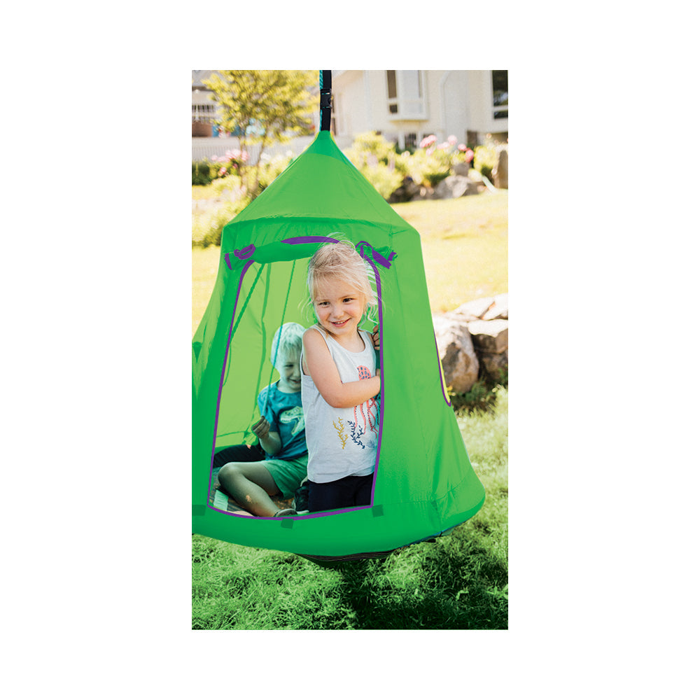 Slackers Swing House with 40 Inch Swing - Green