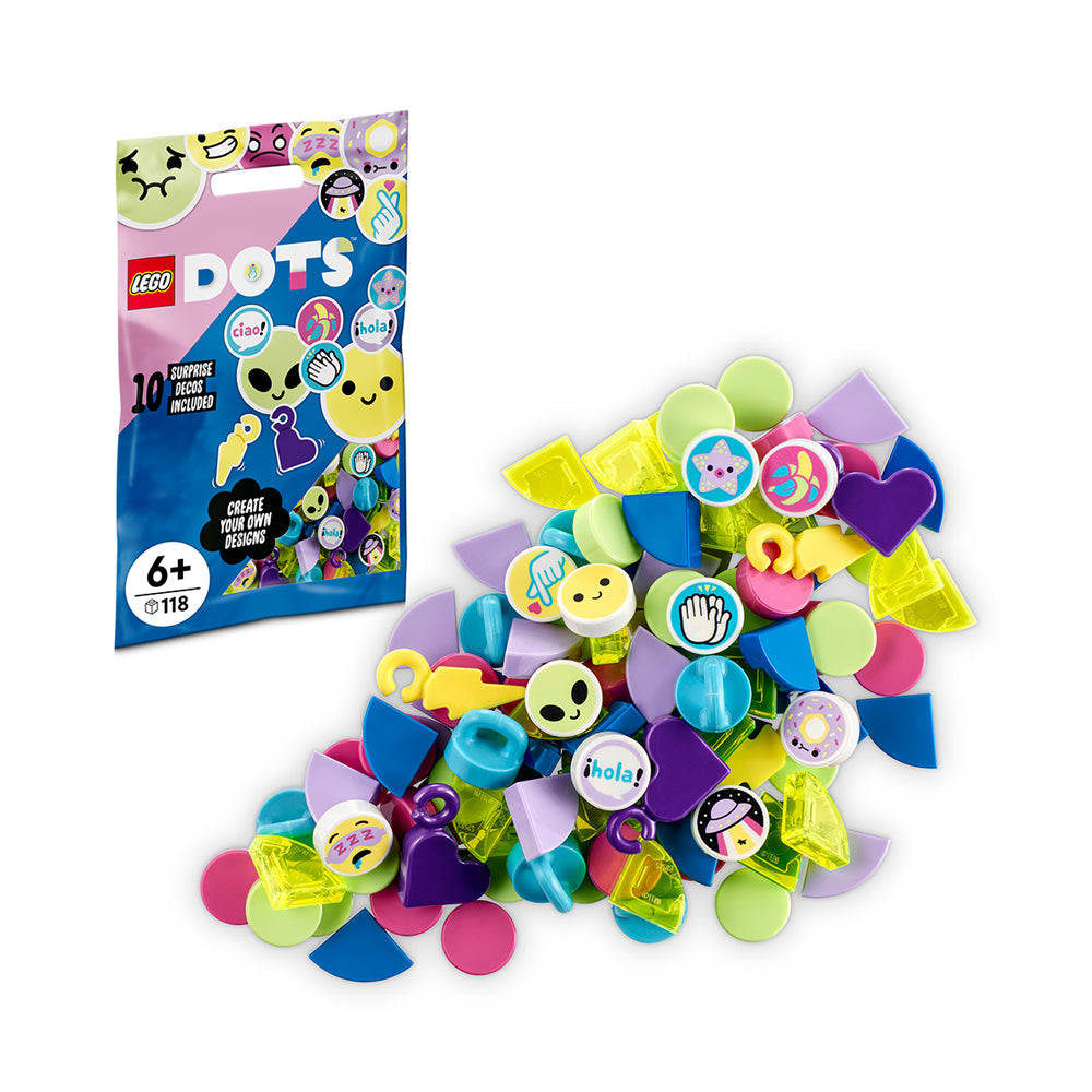 LEGO DOTS Extra DOTS – Series 6 41946 Craft Decoration Kit (118 Pieces)