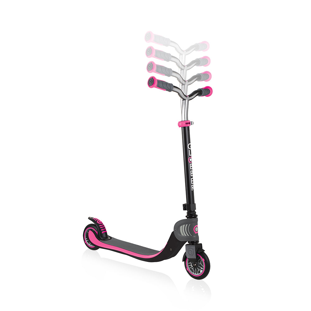 GLOBBER Flow Foldable 125 - Black/Deep Pink