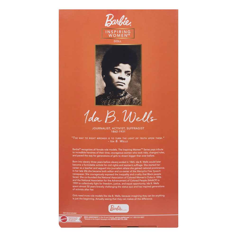 Barbie Inspiring Women Ida B. Wells Doll