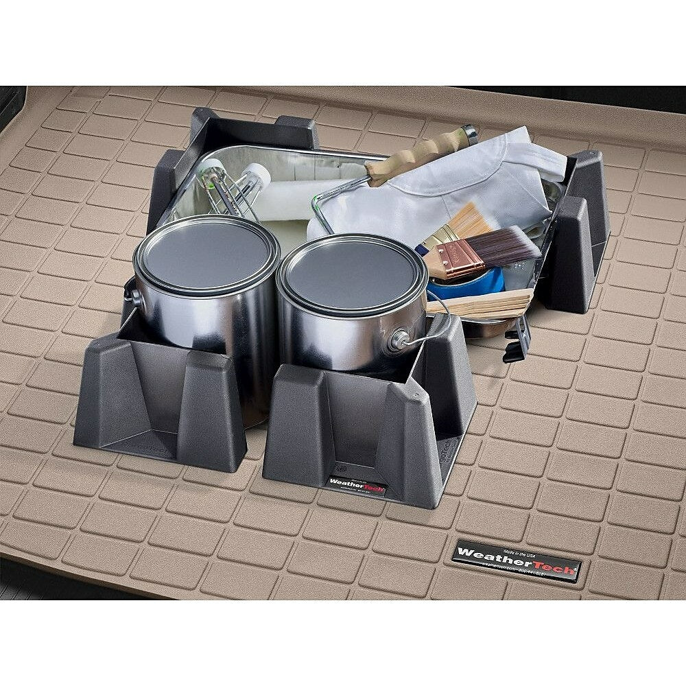 WeatherTech CargoTech Cargo Containment System for Your Trunk, Black, 4 Pack