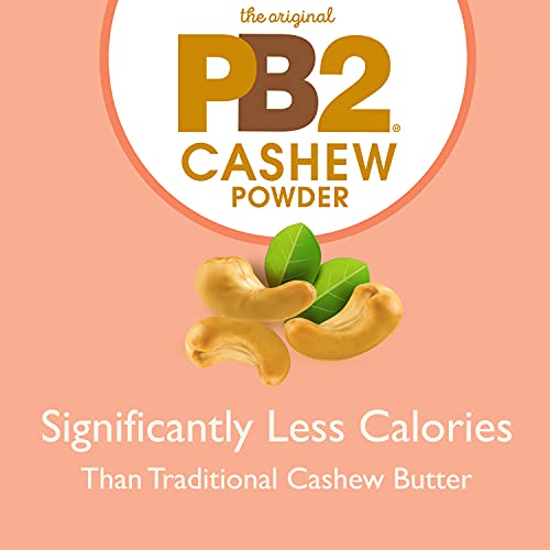 PB2 Powdered Cashew Butter - Cashew Powder with No Added Sugar or Salt [1 Lb/16oz Jar]