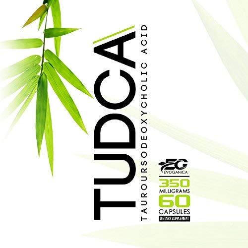 TUDCA (350mg x 60ct) by EVOGANICA - Tauroursodeoxycholic Acid