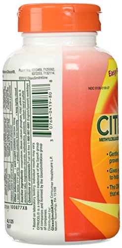 Citrucel Fiber Therapy for Regularity 500 mg - 240 Caplets