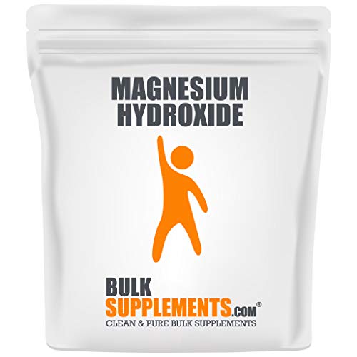 BulkSupplements Magnesium Hydroxide Powder (250 Grams)