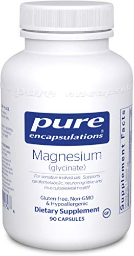 Pure Encapsulations - Magnesium (Glycinate) - Supports Enzymatic and Physiological Functions - 90 Capsules