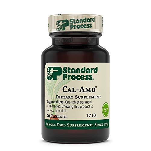 Standard Process Cal-Amo - Cellular pH Support and Lung Support Supplement with Magnesium Citrate, Calcium Chloride, Calcium Lactate, Ammonium Chloride, and More - 90 Tablets