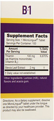 Superior Source Vitamin B1, 100 mg, 100 Count