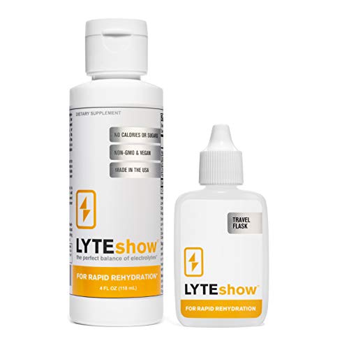 LyteShow: Ionic Electrolyte Concentrate for Rapid Rehydration (40 Servings)