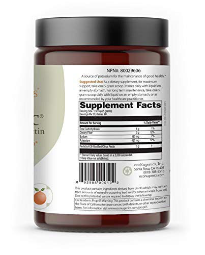 EcoNugenics ?? PectaSol-C Modified Citrus Pectin - 454 Grams | Professionally Formulated to Help Maintain Healthy Galectin-3 Levels | Supports Cellular & Immune System Health | Safe & Natural