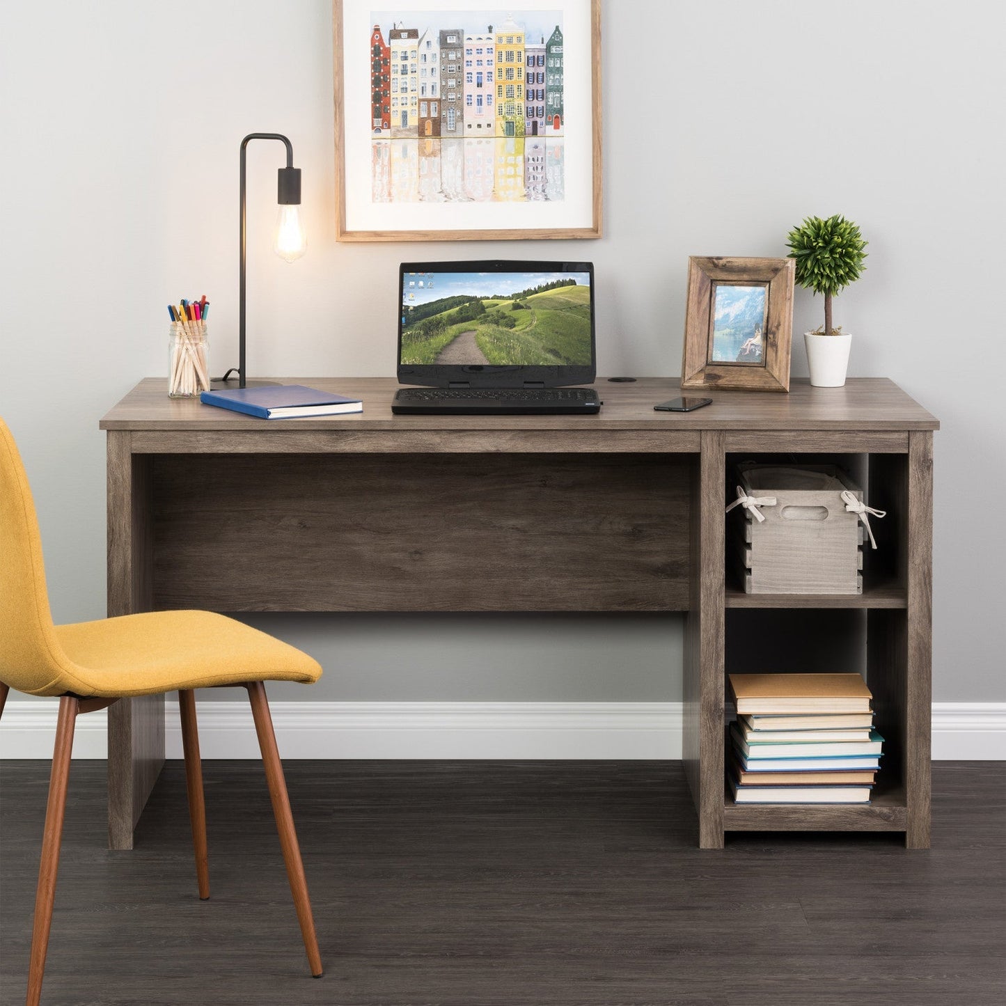 Sonoma Home Office Desk - Drifted Grey|Bureau Sonoma - gris délavé