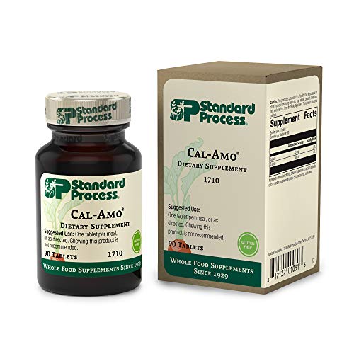 Standard Process Cal-Amo - Cellular pH Support and Lung Support Supplement with Magnesium Citrate, Calcium Chloride, Calcium Lactate, Ammonium Chloride, and More - 90 Tablets