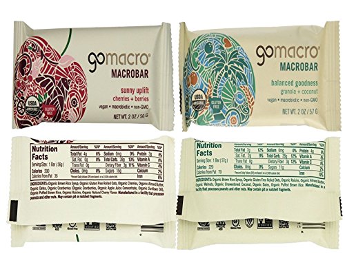 GoMacro Variety Pack, 2 Ounce