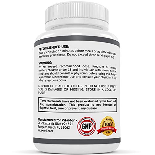 HistaResist Histamine Blocker for Histamine Intolerance - DAO Enzyme Supplement by Vitamonk - Optimal Dose of Diamine Oxidase to Help Shield Histamine for Smooth Digestion - 60 Capsules