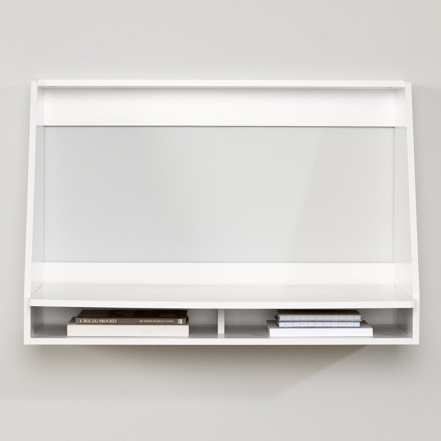 Interface Floating Desk - Pure White|Bureau mural Interface - blanc solide