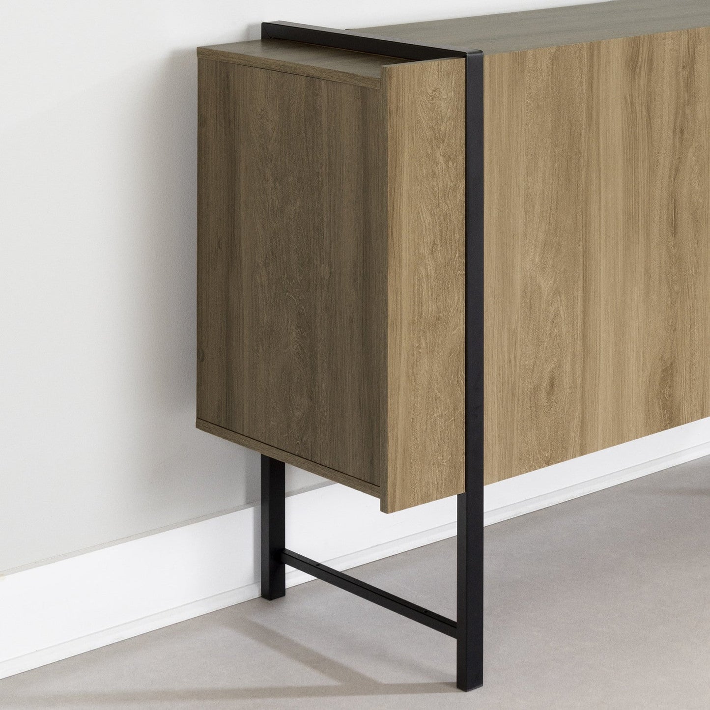 Mezzy Sideboard - Light Walnut|Desserte Mezzy - noyer clair