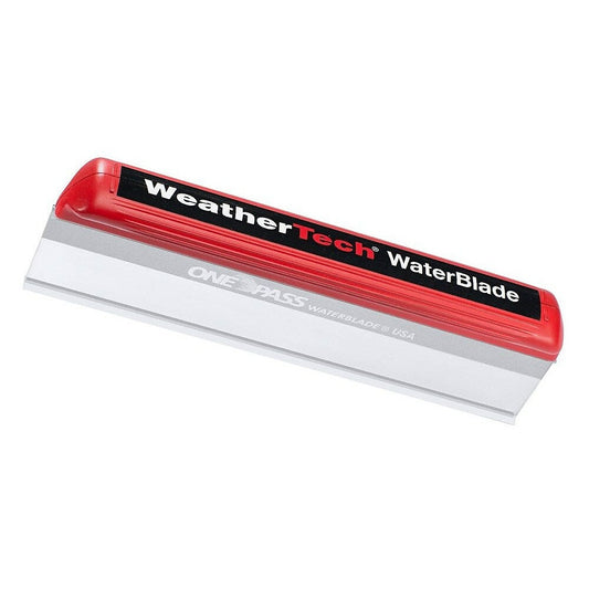 WeatherTech WaterBlade Silicone Blade to Remove Water, Red & Clear