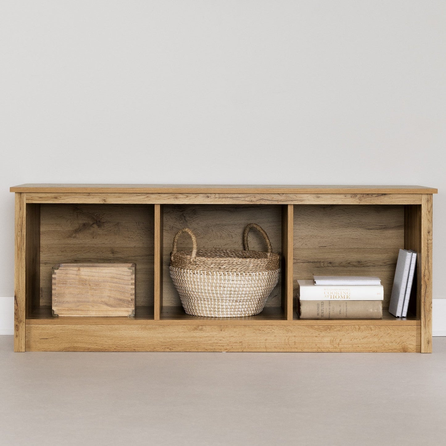 Toza Mudroom Storage Bench - Nordik Oak|Banc de rangement Toza pour vestibule - chêne nordique