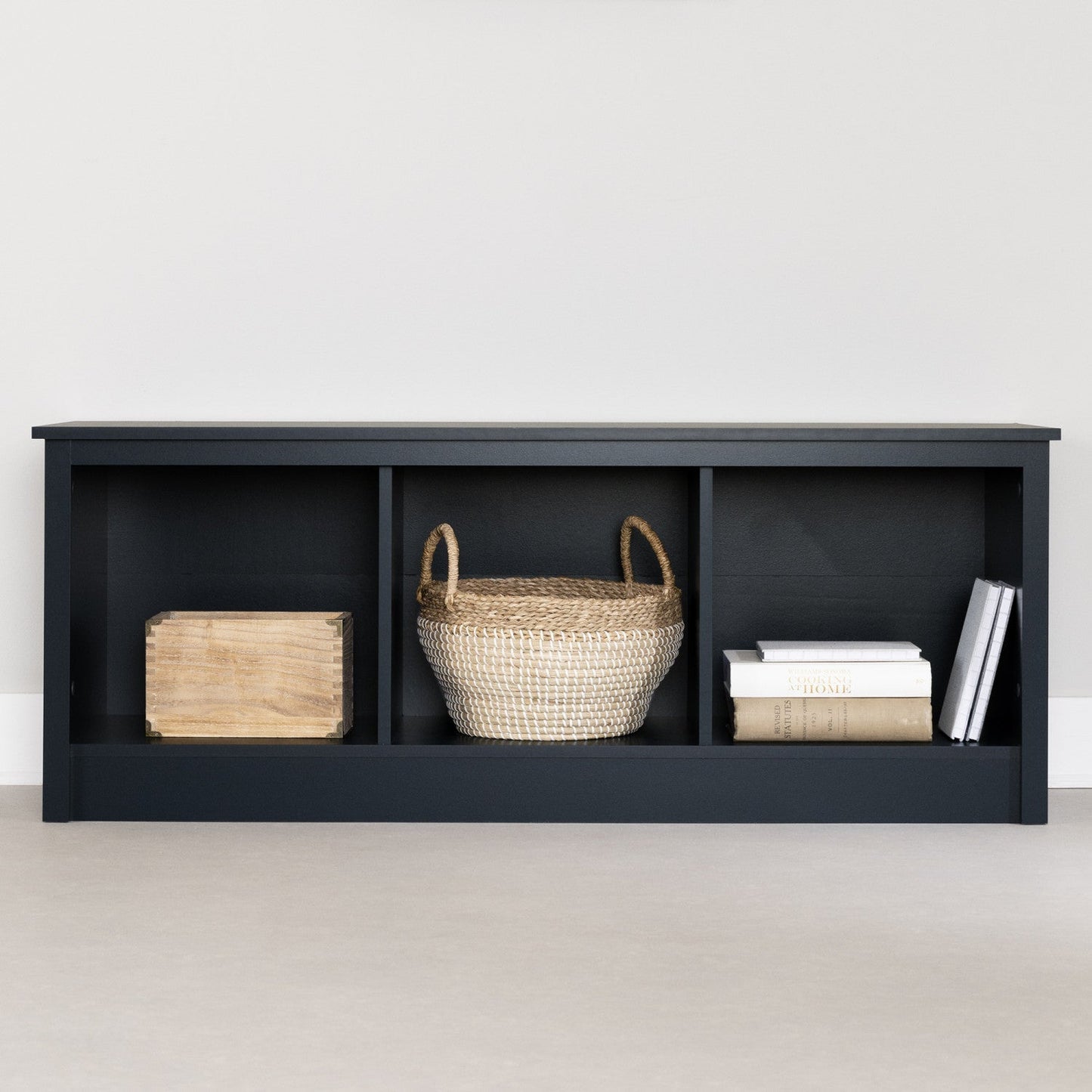 Fernley Storage Bench - Navy Blue|Banc de rangement Fernley - bleu marine