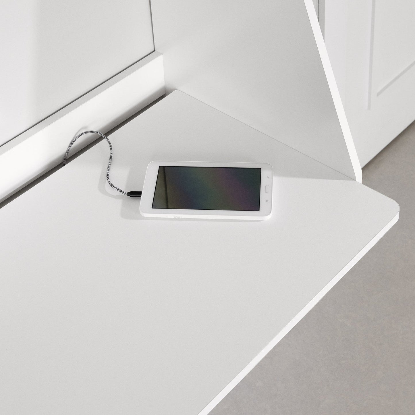 Interface Floating Desk - Pure White|Bureau mural Interface - blanc solide