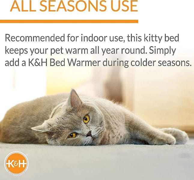 K&H Amazin' Thermo-Kitty Pad Heated Cat Bed