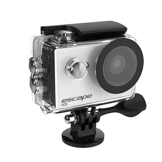 Kitvision Escape HD5 720p Waterproof Action Camera with Mounting Accessories, White