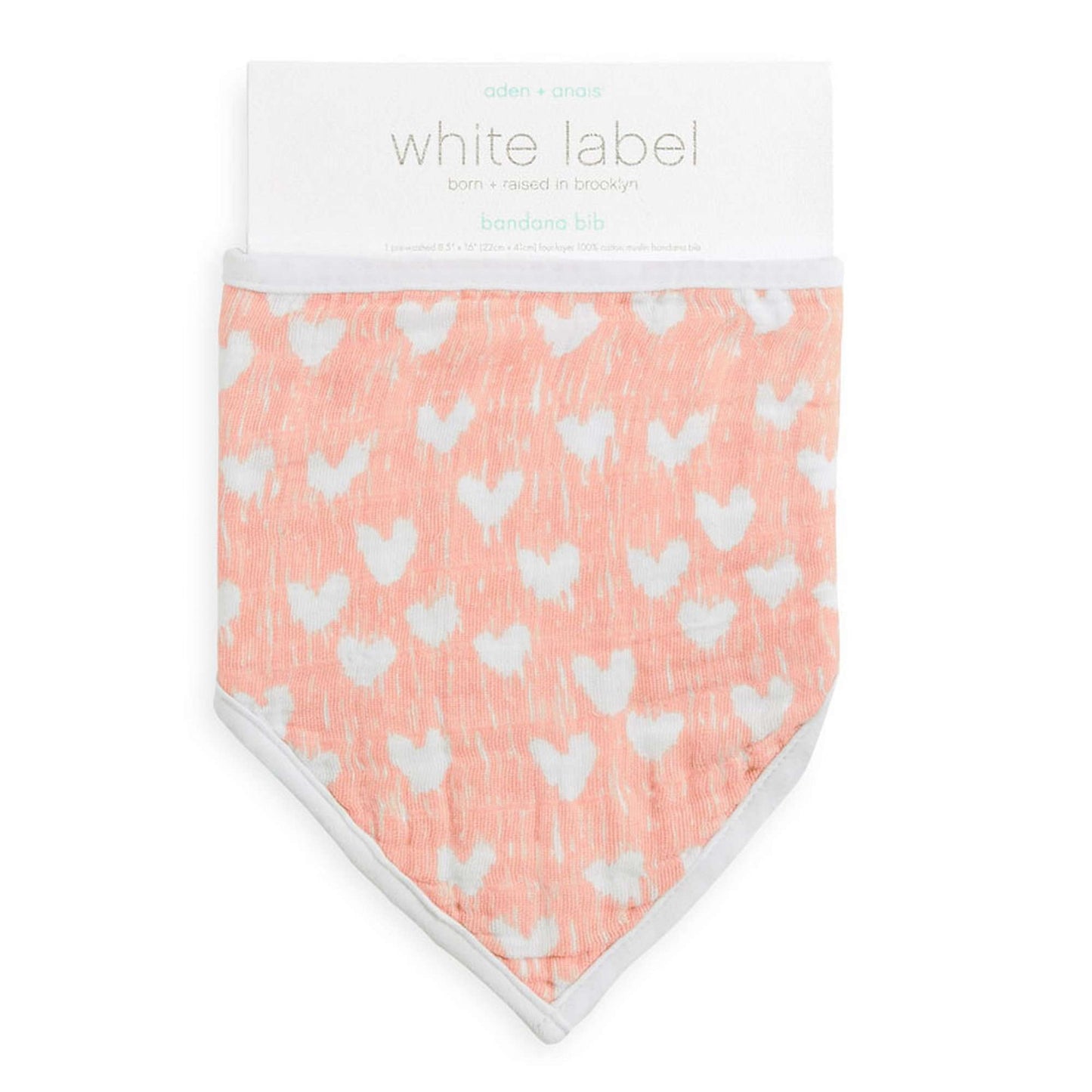 ADEN + ANAIS White Lable Classic Bandana Bib - Flock Together