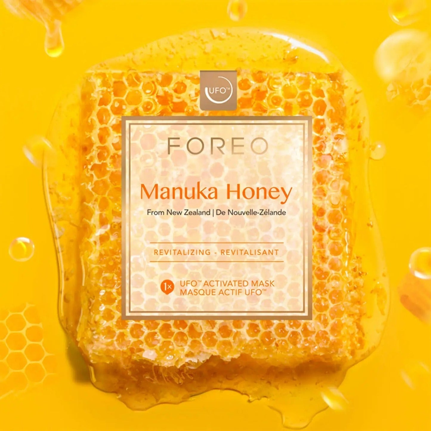 Foreo Farm to Face Manuka Honey Revitalising Sheet Face Mask (3 Pack)