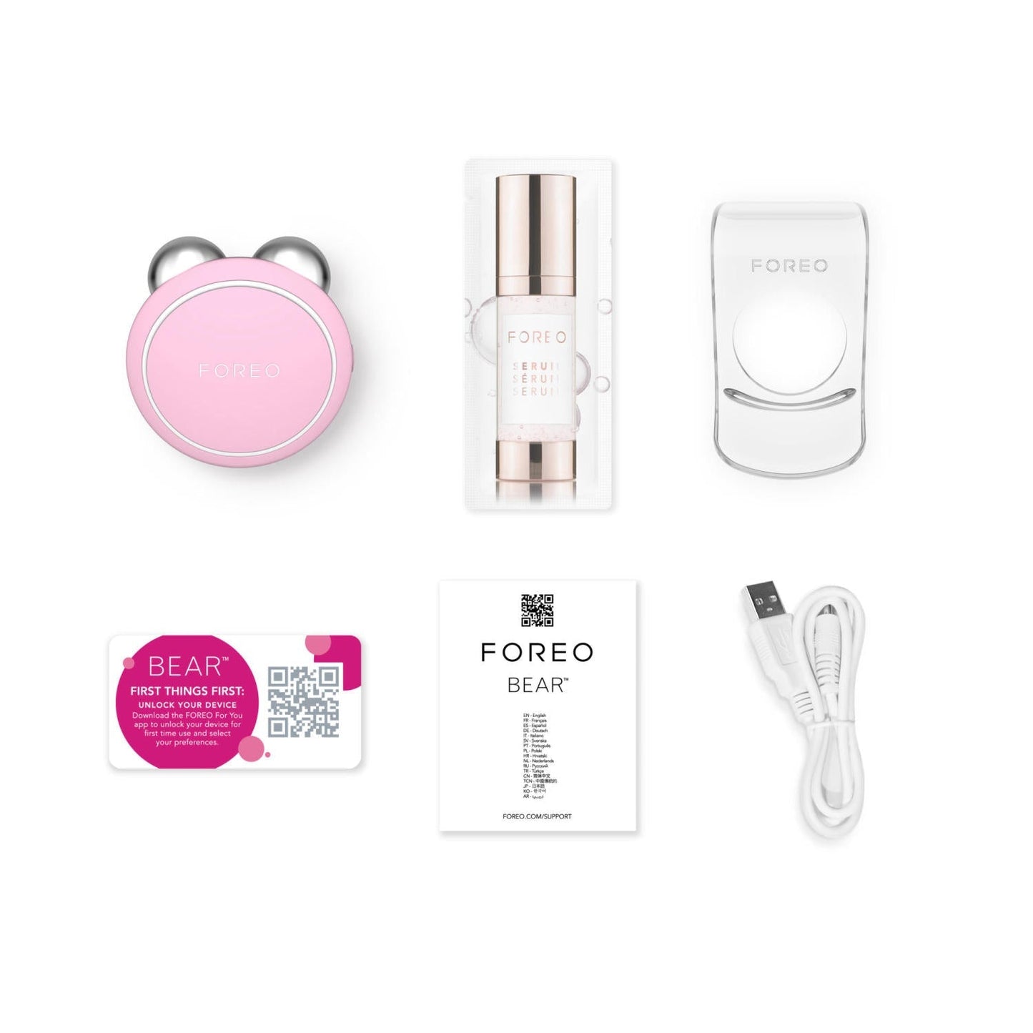 Foreo BEAR mini. Pearl Pink