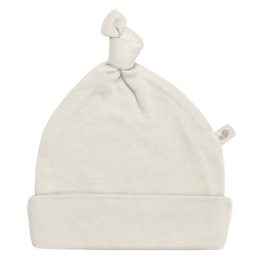 PERLIMPINPIN Bamboo Knotted Hat (6-9) - Ivory