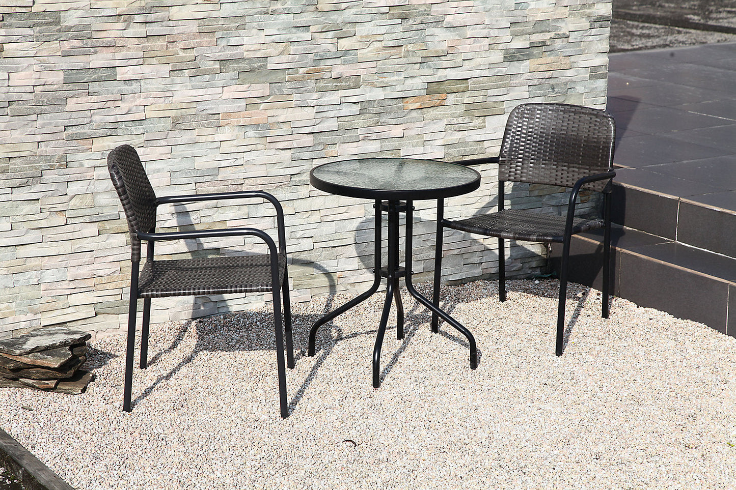 Sindal 3-Piece Outdoor Bistro Set|Ensemble bistro Sindal 3 pièces pour la terrasse|SINDGPK3