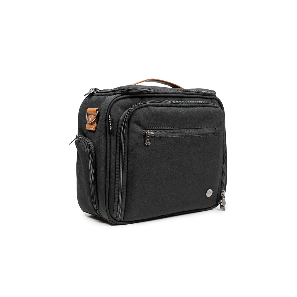 PKG Polson Recycled Crossbody Camera Bag - Black