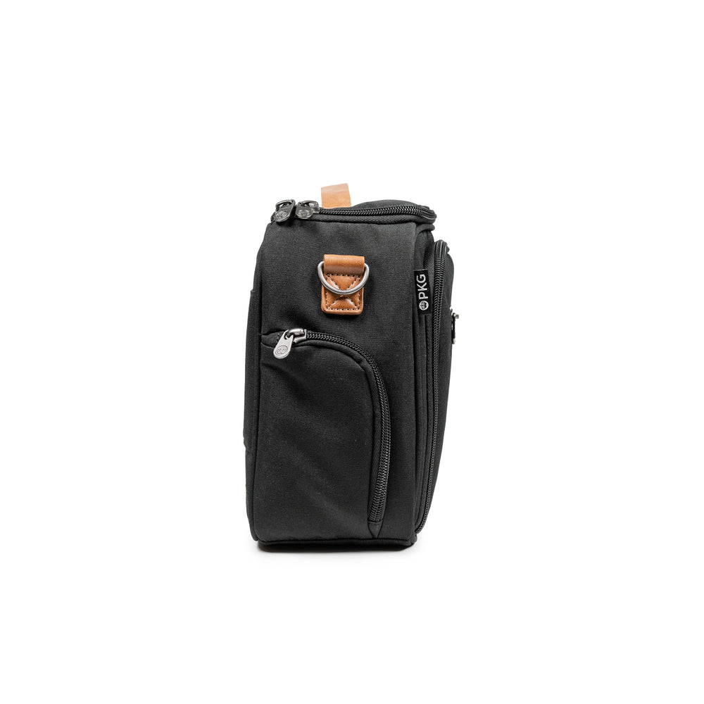 PKG Polson Recycled Crossbody Camera Bag - Black