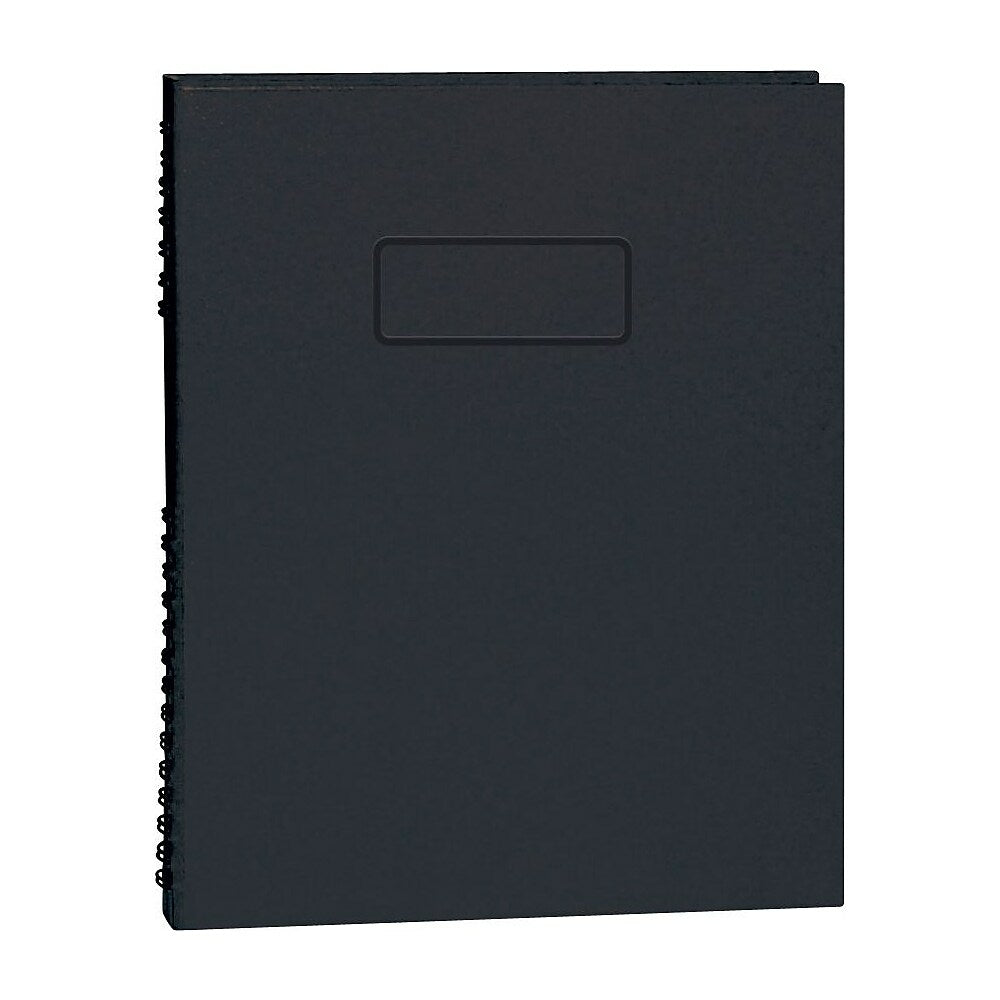 Blueline NotePro Hardcover Notebook, 9-1/4" x 7-1/4", Black, 192 Pages