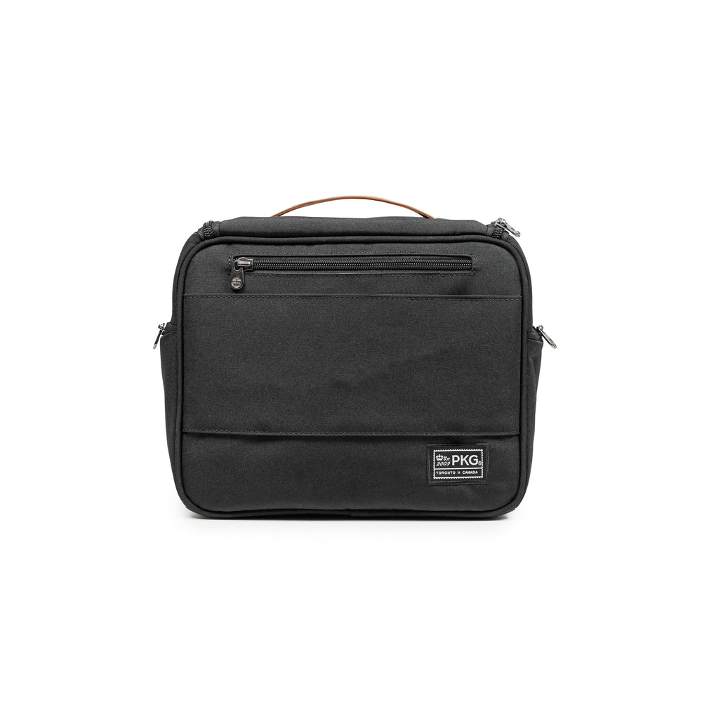 PKG Polson Recycled Crossbody Camera Bag - Black