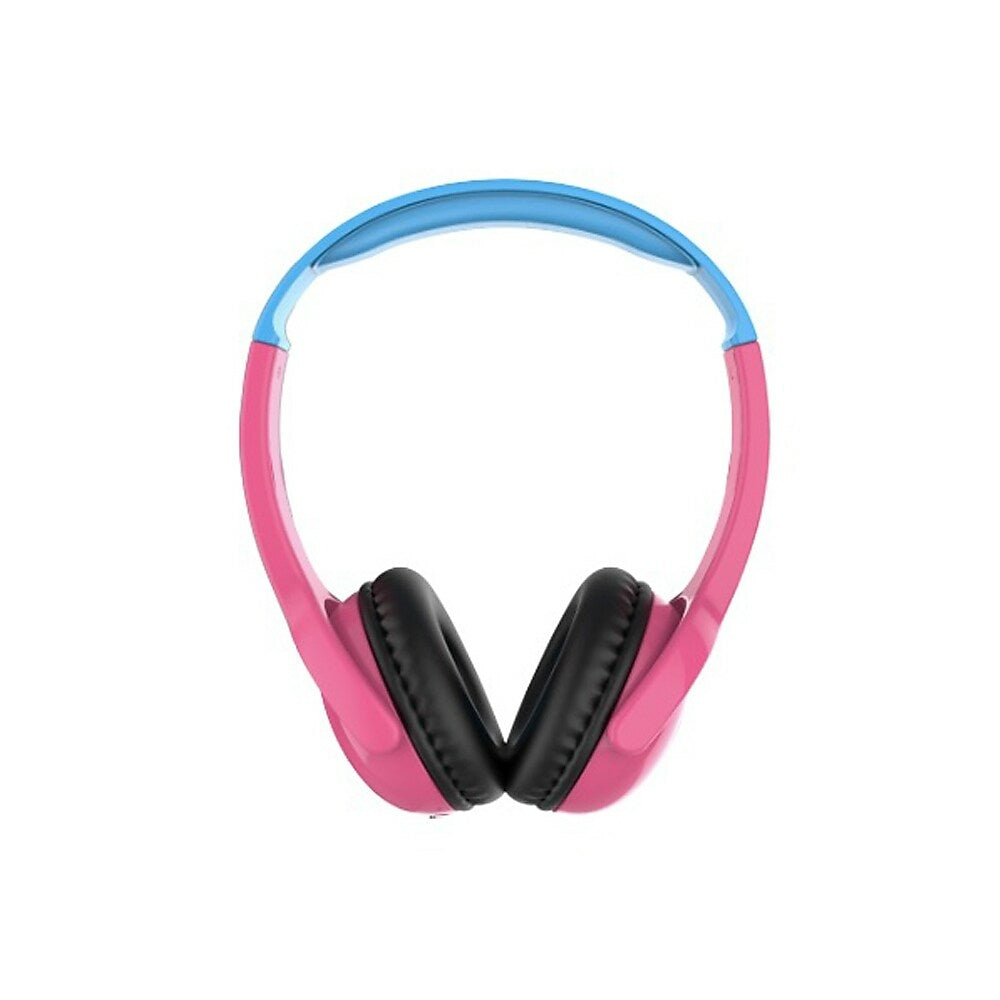 Wicked Audio Tricky Tike Kid Safe BT Headphone Rated at 85 dB - Candy Pink