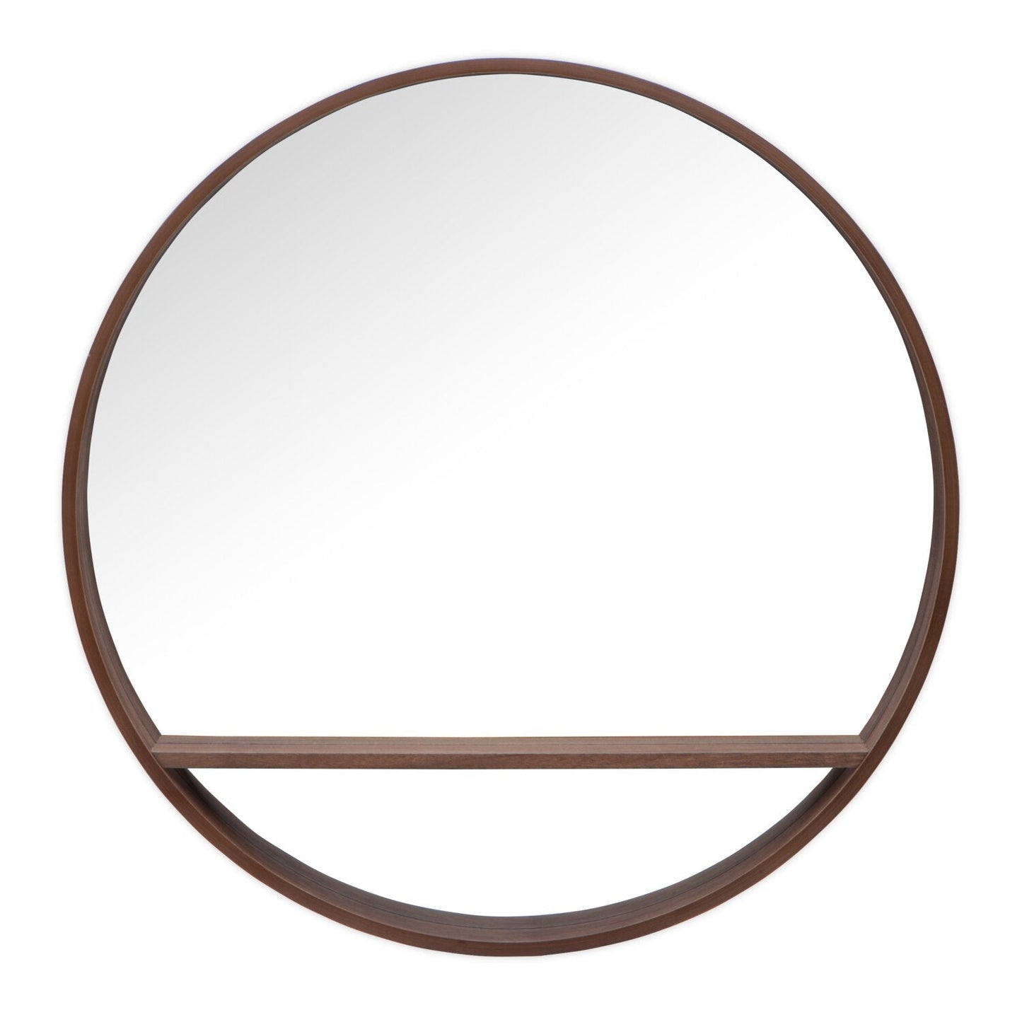 Round Mirror with Shelf - 32" x 32" | Miroir rond avec tablette - 32 po x 32 po | 32SHLGMR