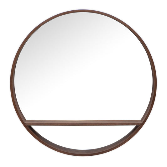 Round Mirror with Shelf - 32" x 32" | Miroir rond avec tablette - 32 po x 32 po | 32SHLGMR