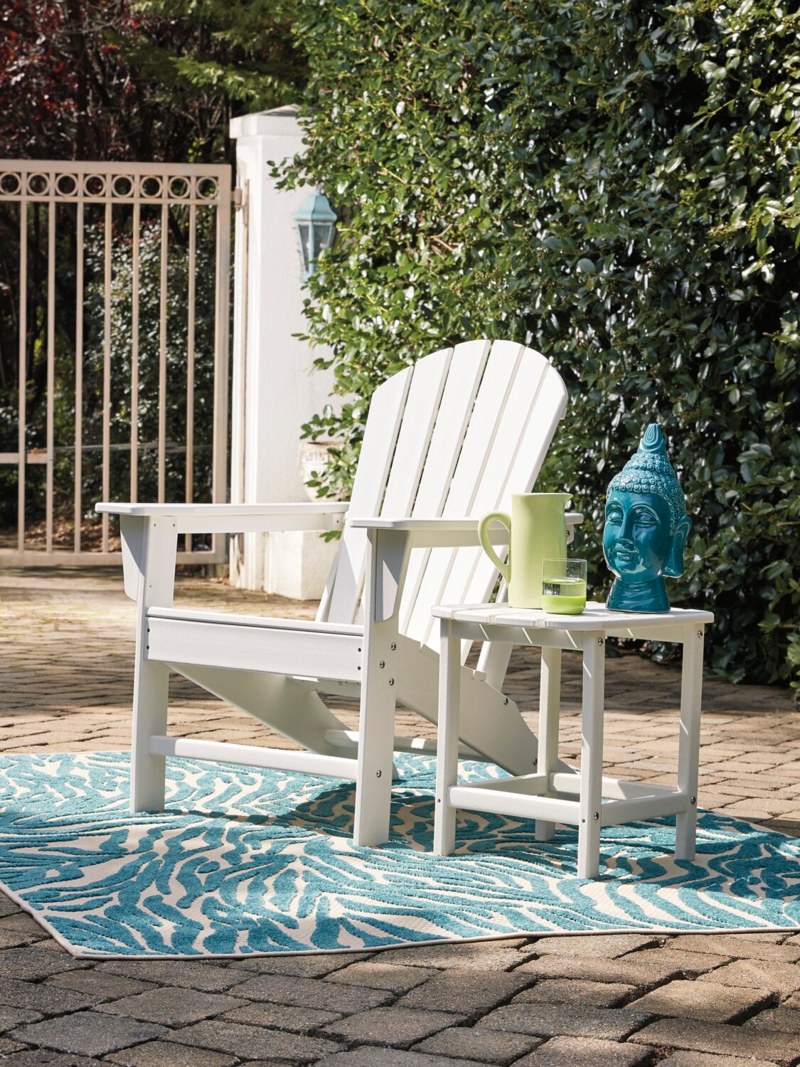 Bask Adirondack Chair - White | Chaise Adirondack Bask - blanche | BASKW0AC